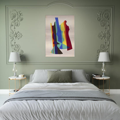 ORCHESTRA FROM THE PORTFOLIO REVOLVING DOORS 1926 - Man Ray Brushed Aluminum Print - 70x100 cm / 28x40 inches | Man Ray Aluminum Print | Man Ray Prints