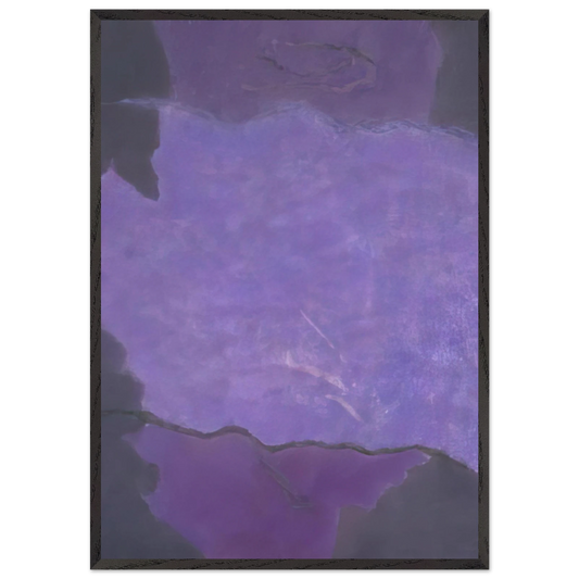Infinity Field Lefkada Series - 1983 - Theodoros Stamos 70x100 cm / 28x40 inches Framed Art Print – Black Wooden Frame