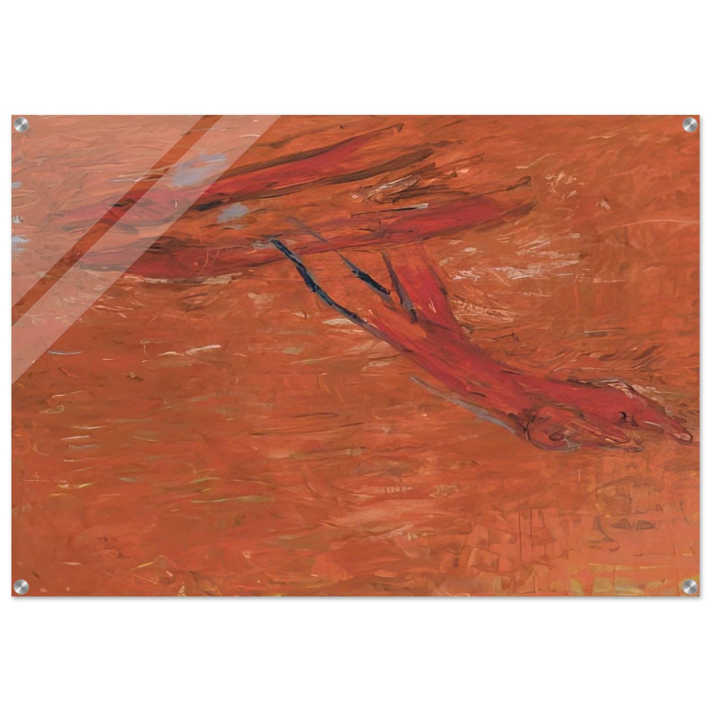 AUGUST 17TH 1998 - Susan Rothenberg Acrylic Print - 70x100 cm / 28x40″ inches | Susan Rothenberg Wall Art | Susan Rothenberg Prints