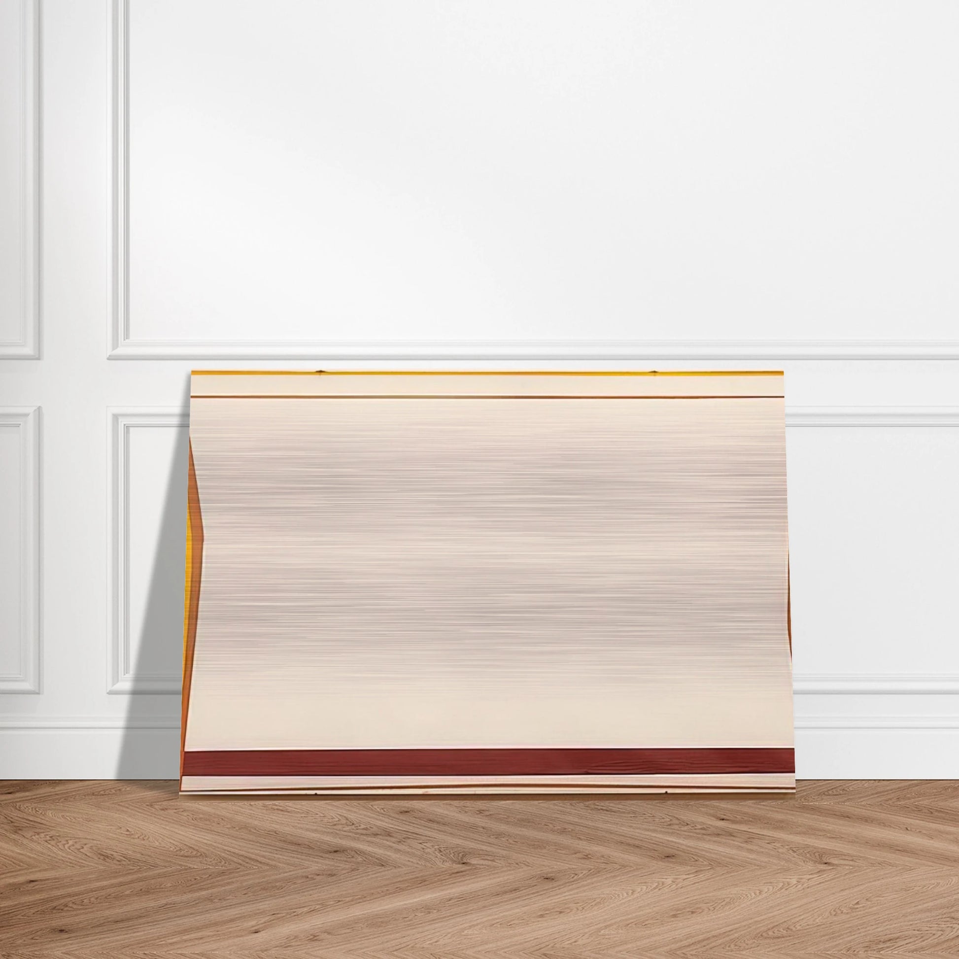 White 7 - 1963 - Larry Zox Brushed Aluminum Print - 70x100 cm / 28x40 inches | Larry Zox Aluminum Print | Larry Zox Prints