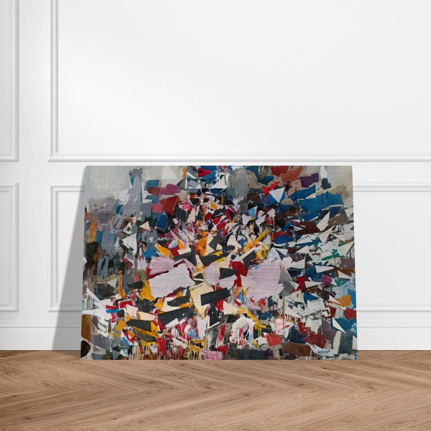 Upward Direction - 1988 - Robert Goodnough Brushed Aluminum Print - 70x100 cm / 28x40 inches | Robert Goodnough Aluminum Print | Robert Goodnough Prints