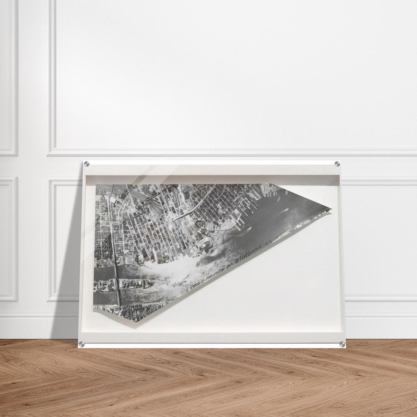 A Piece of Manhattan - Sol LeWitt Acrylic Print - 70x100 cm / 28x40″ inches