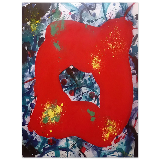 Sam Francis - Untitled  SFE 071   75x100 cm / 30x40inches Fine Art Poster