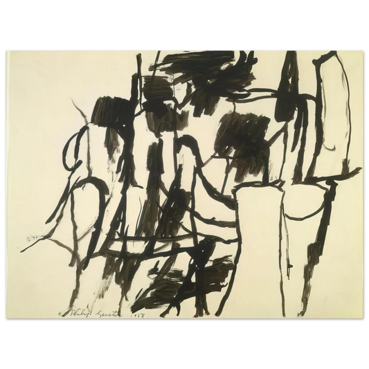 Philip Guston - UNTITLED 4  75x100 cm / 30x40inches Fine Art Poster