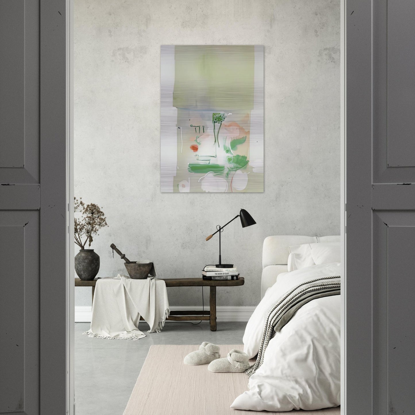 Faerie Tale, 1988- - Helen Frankenthaler Brushed Aluminum Print - 70x100 cm / 28x40 inches | Helen Frankenthaler Aluminum Print | Helen Frankenthaler Prints