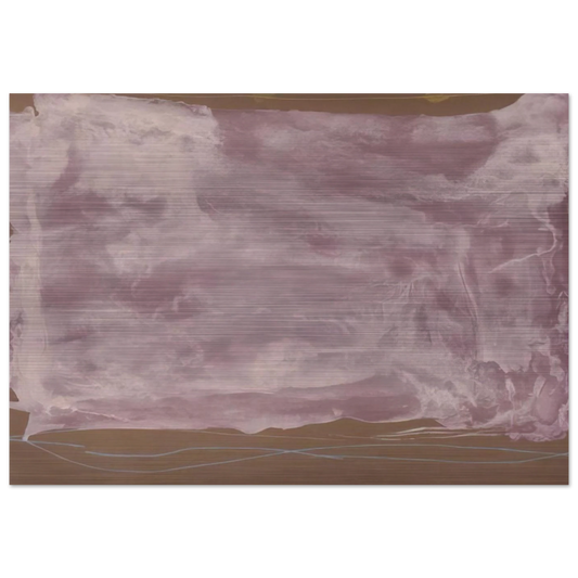 Soho Dreams - 1987 - Helen Frankenthaler Brushed Aluminum Print - 70x100 cm / 28x40 inches | Helen Frankenthaler Aluminum Print | Helen Frankenthaler Prints