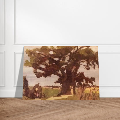 BLASTED OAK BOHAIN 1903 - Henri Matisse Brushed Aluminum Print - 70x100 cm / 28x40 inches | Henri Matisse Aluminum Print | Henri Matisse Prints