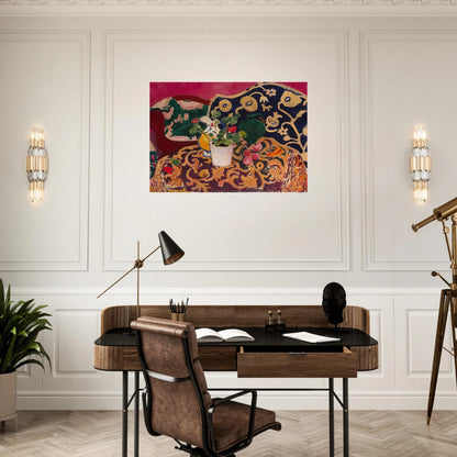 SPANISH STILL LIFE SEVILLE II 1911 - Henri Matisse Brushed Aluminum Print - 70x100 cm / 28x40 inches | Henri Matisse Aluminum Print | Henri Matisse Prints