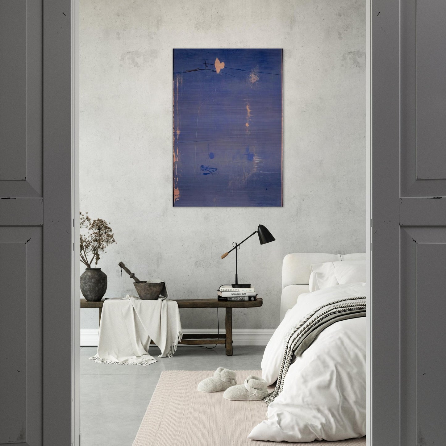 Cameo - 1980 - Helen Frankenthaler Brushed Aluminum Print - 70x100 cm / 28x40 inches | Helen Frankenthaler Aluminum Print | Helen Frankenthaler Prints
