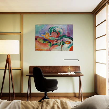 STILL LIFE WITH VEGETABLES 1905 - Henri Matisse Brushed Aluminum Print - 70x100 cm / 28x40 inches | Henri Matisse Aluminum Print | Henri Matisse Prints