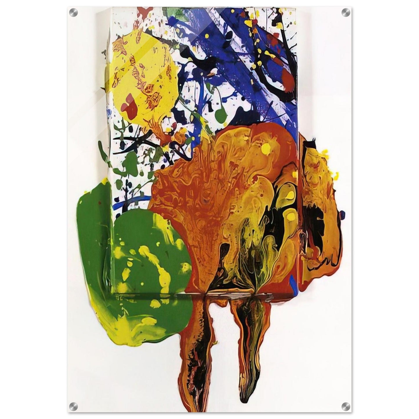 Untitled  SFP89-105  - Sam Francis Acrylic Print - 70x100 cm / 28x40″ inches