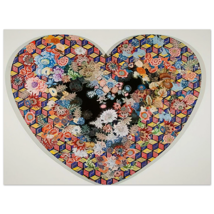 Miriam Schapiro - Heartland - 1985  75x100 cm / 30x40inches Fine Art Poster