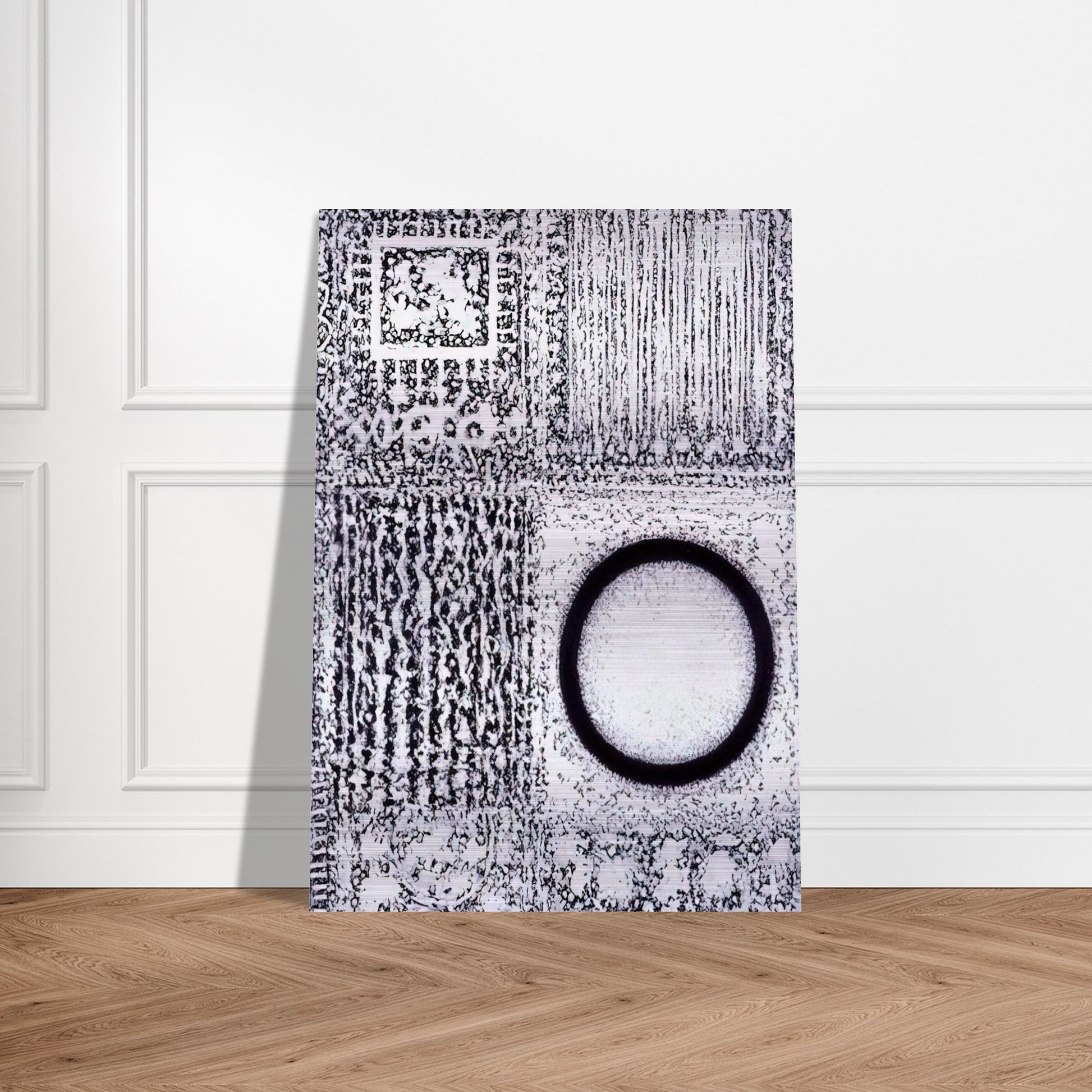 Circle by the Falling Waters - 1980 - Richard Pousette-Dart Brushed Aluminum Print - 70x100 cm / 28x40 inches | Richard Pousette-Dart Aluminum Print | Richard Pousette-Dart Prints