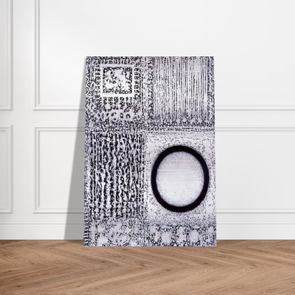 Circle by the Falling Waters - 1980 - Richard Pousette-Dart Brushed Aluminum Print - 70x100 cm / 28x40 inches | Richard Pousette-Dart Aluminum Print | Richard Pousette-Dart Prints