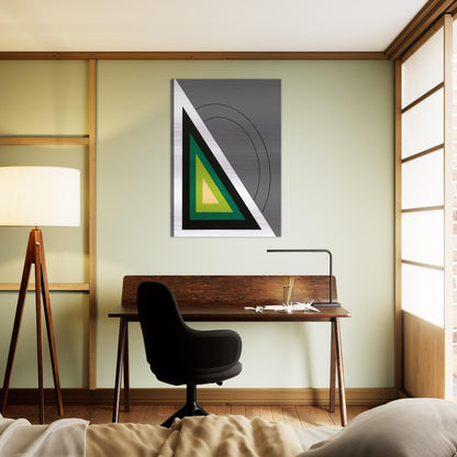 Untitled - Concretism - Carmelo Arden Quin Brushed Aluminum Print - 70x100 cm / 28x40 inches | Carmelo Arden Quin Aluminum Print | Carmelo Arden Quin Prints