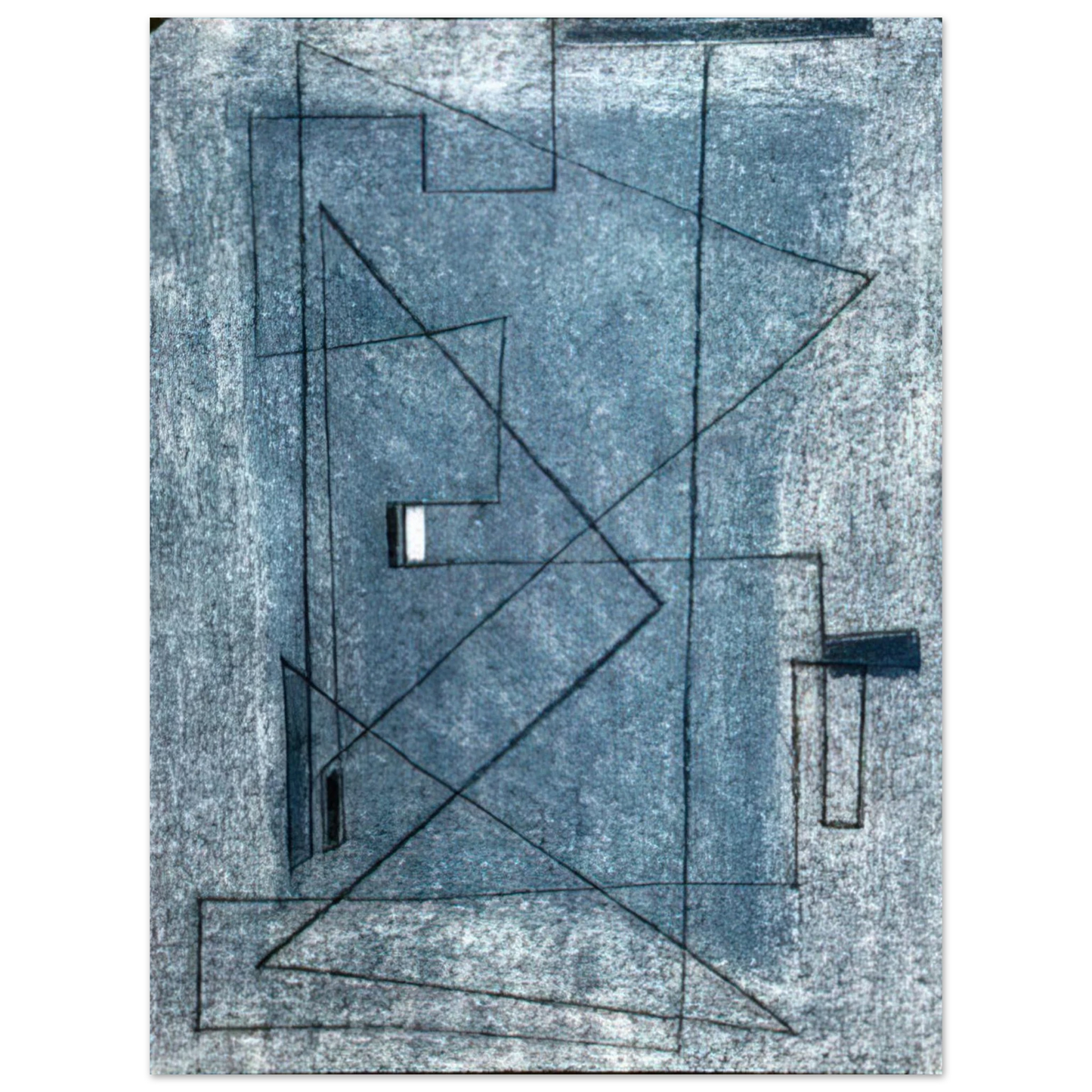 Bice Lazzari - Diario - Art Informel  75x100 cm / 30x40inches Fine Art Poster