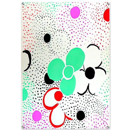COMPOSITION 12 - Sonia Delaunay Acrylic Print - 70x100 cm / 28x40″ inches