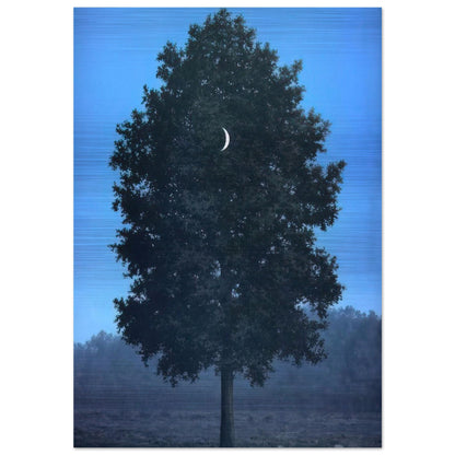 SIXTEENTH OF SEPTEMBER 1956 - Rene Magritte Brushed Aluminum Print - 70x100 cm / 28x40 inches | Rene Magritte Aluminum Print | Rene Magritte Prints