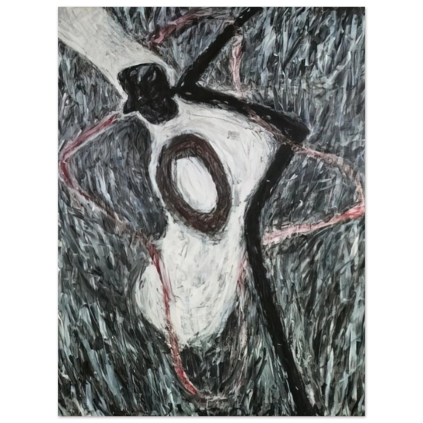 Susan Rothenberg - FEBRUARY 1981  75x100 cm / 30x40inches Fine Art Poster