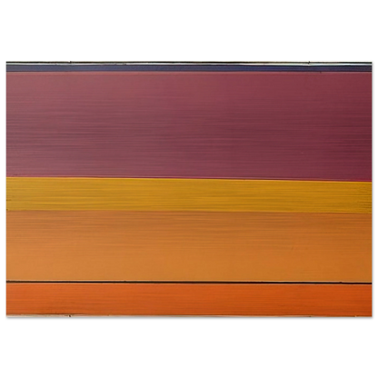 Untitled - 1964 - Larry Zox Brushed Aluminum Print - 70x100 cm / 28x40 inches | Larry Zox Aluminum Print | Larry Zox Prints