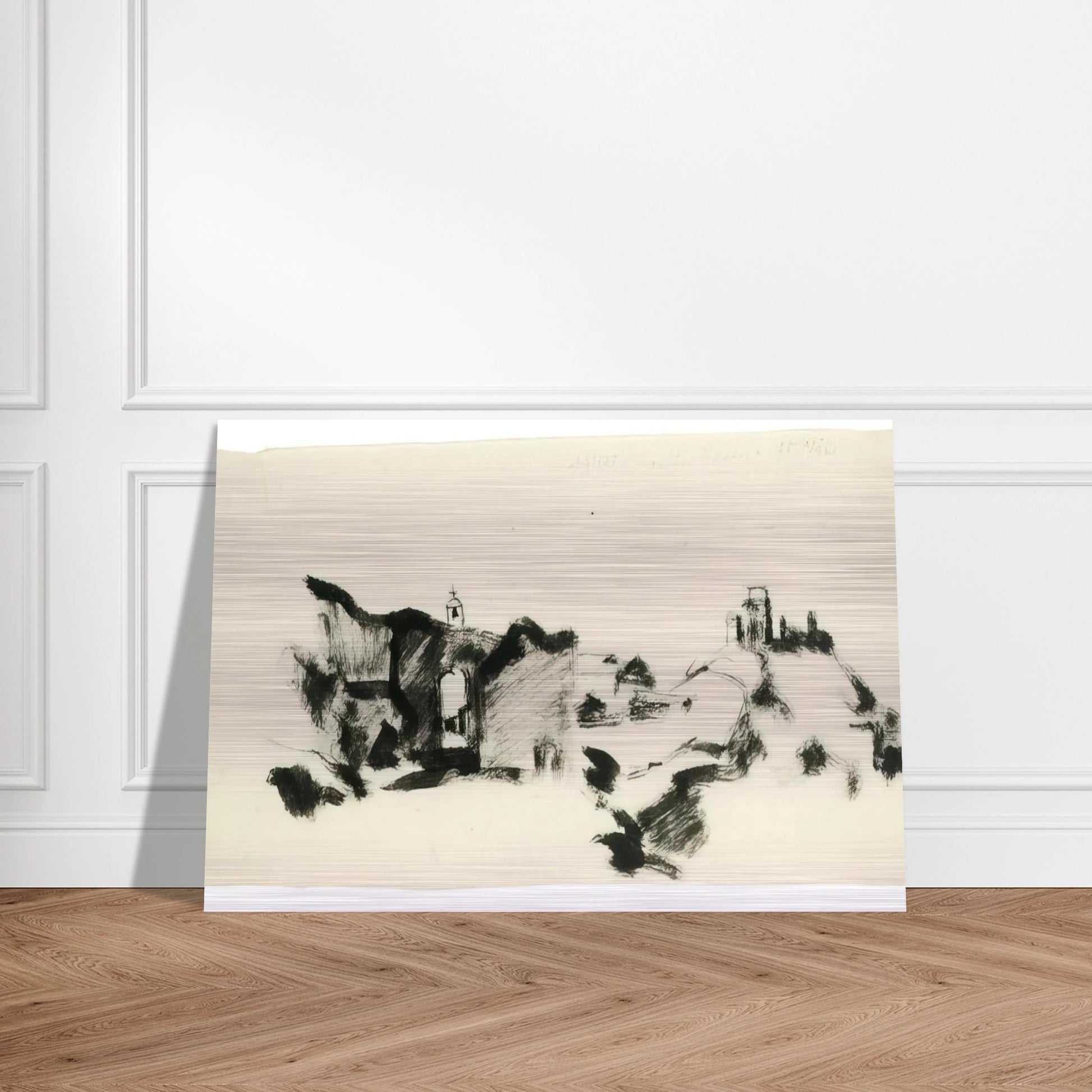 Assisi 35, marzo - 1935 - Julius Bissier Brushed Aluminum Print - 70x100 cm / 28x40 inches | Julius Bissier Aluminum Print | Julius Bissier Prints
