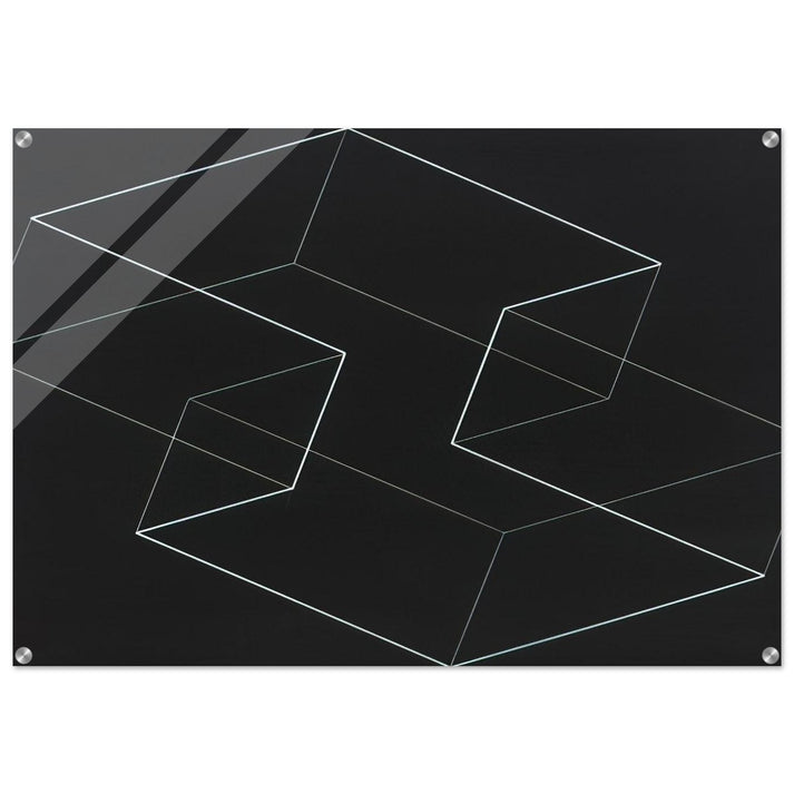 M 5 1954 - Josef Albers Acrylic Print - 70x100 cm / 28x40″ inches | Josef Albers Wall Art | Josef Albers Prints