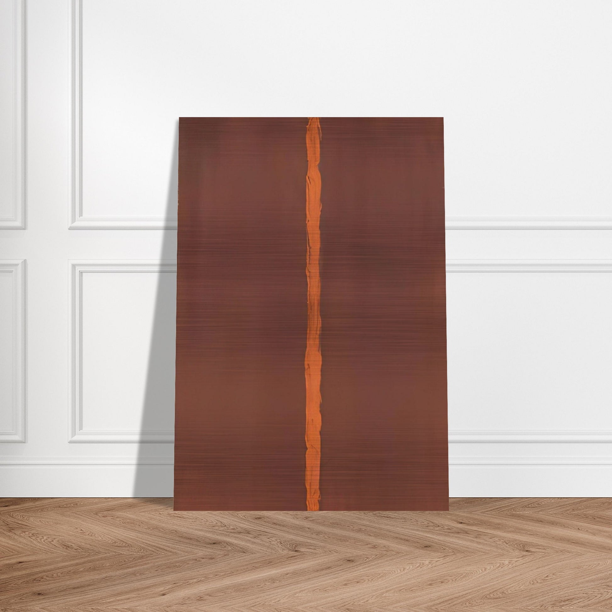Onement I - Barnett Newman Brushed Aluminum Print - 70x100 cm / 28x40 inches | Barnett Newman Aluminum Print | Barnett Newman Prints