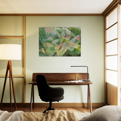 UNTITLED LANDSCAPE NEAR MADRID - Salvador Dali Brushed Aluminum Print - 70x100 cm / 28x40 inches | Salvador Dali Aluminum Print | Salvador Dali Prints