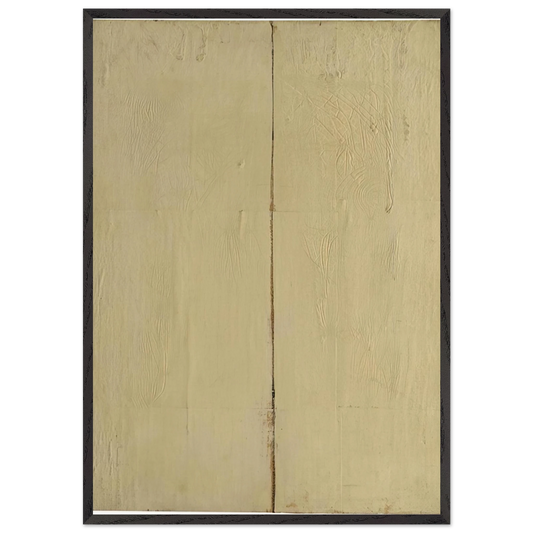Ciro - 1961 - Mario Schifano 70x100 cm / 28x40 inches Framed Art Print – Black Wooden Frame