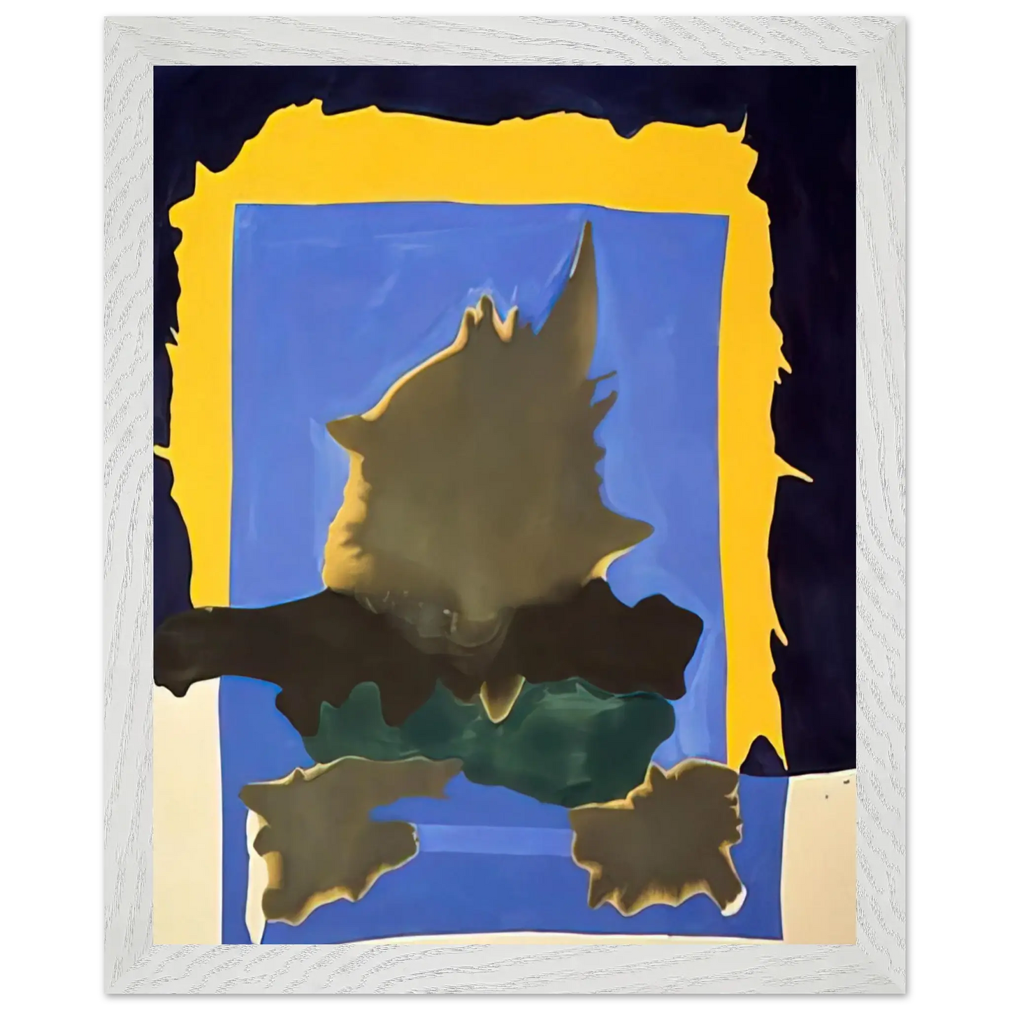 Helen Frankenthaler - Interior Landscape - 1964 Wall art - 40x50 cm / 16x20 Inches - Fine Art Poster - -