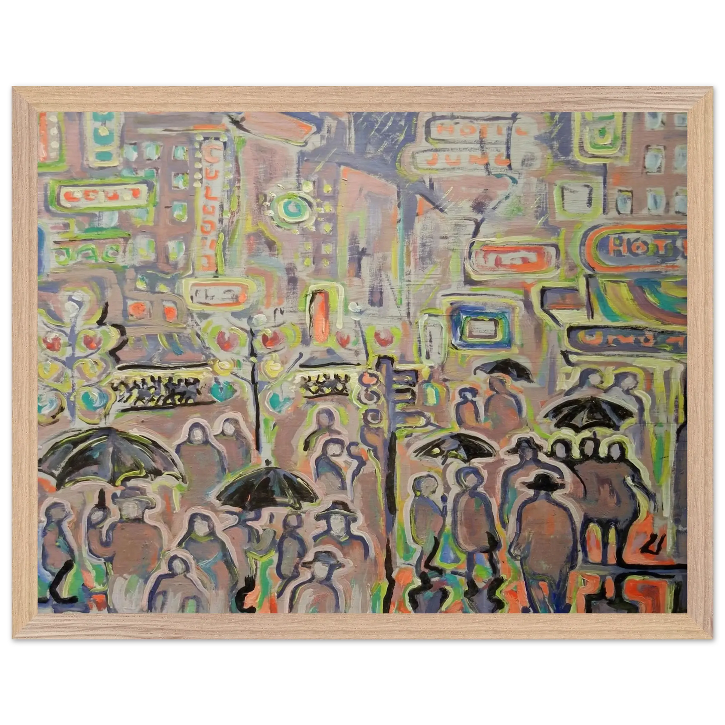 Walter Inglis Anderson - Walter Anderson Wall art - 70x100 cm / 28x40 inches - Premium Wooden Framed Poster With Fine Art Paper - Wood frame