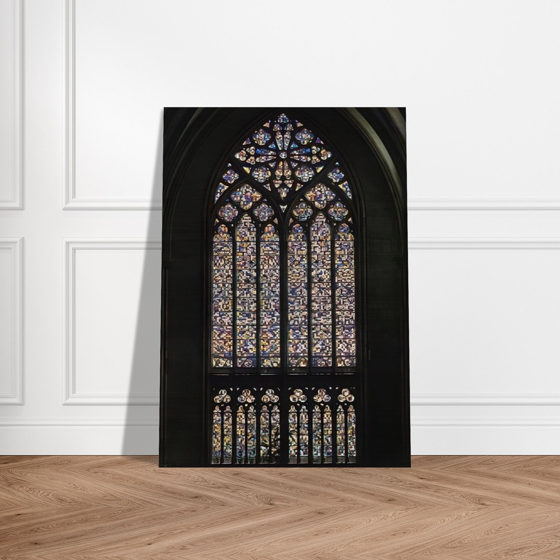 COLOGNE CATHEDRAL WINDOW 2007 - Gerhard Richter Brushed Aluminum Print - 70x100 cm / 28x40 inches | Gerhard Richter Aluminum Print | Gerhard Richter Prints