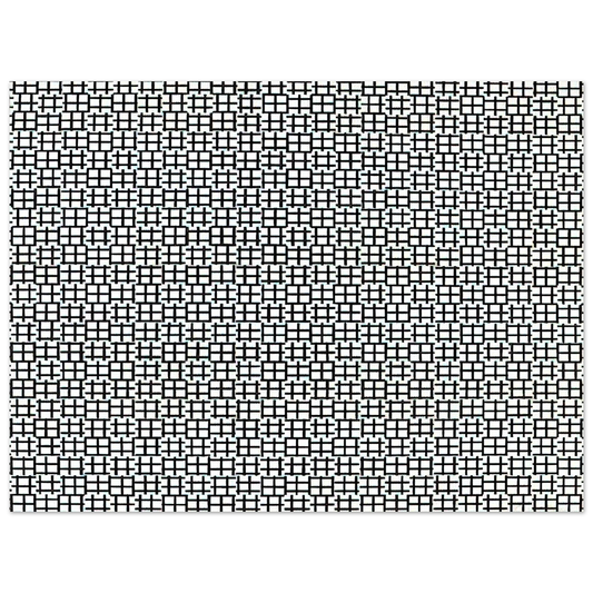 Francois Morellet - Untitled Verticals and Horizontals - 1970  75x100 cm / 30x40inches Fine Art Poster