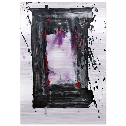 Untitled  SF75-1117  - Sam Francis Brushed Aluminum Print - 70x100 cm / 28x40 inches | Sam Francis Aluminum Print | Sam Francis Prints