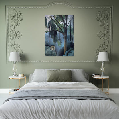 TRIVAUX POND 1917 - Henri Matisse Brushed Aluminum Print - 70x100 cm / 28x40 inches | Henri Matisse Aluminum Print | Henri Matisse Prints