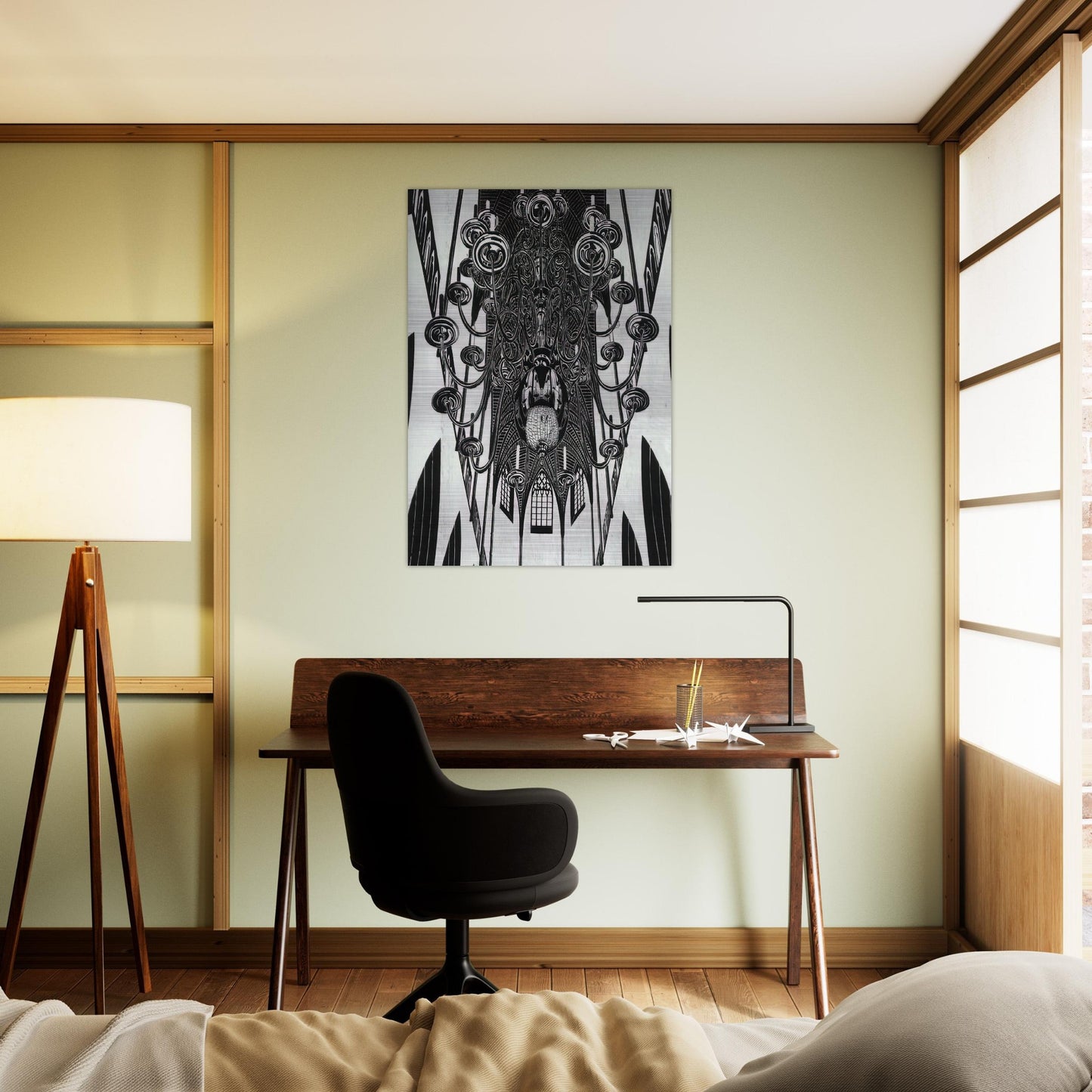 ESCHER (2) - MC Escher Brushed Aluminum Print - 70x100 cm / 28x40 inches | MC Escher Aluminum Print | MC Escher Prints