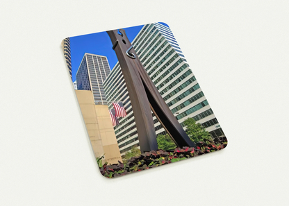 CLOTHESPIN 1976 By Claes Oldenburg Pack of 10 Post Cards | Claes Oldenburg Post Cards | A6 (10.5 x 14.8 cm) - 4.1 x 5.8 inches