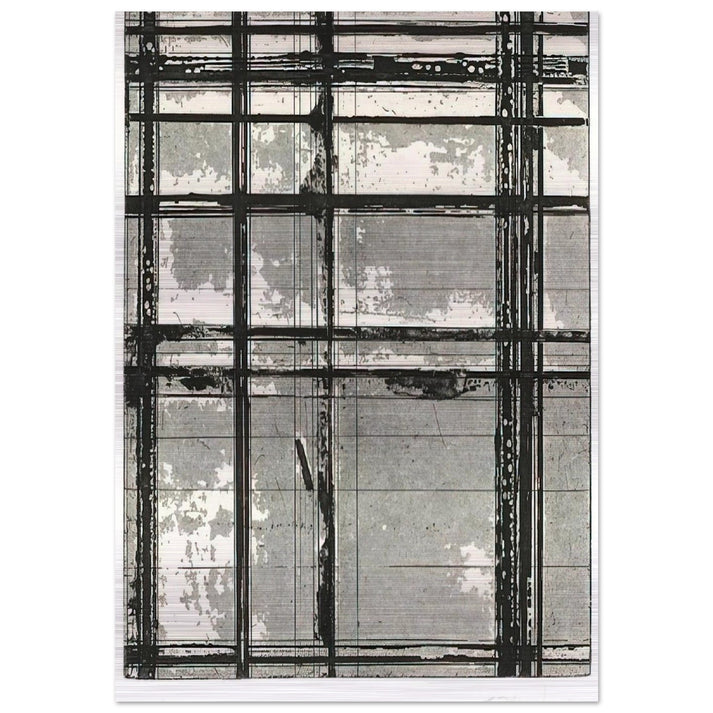 Untitled from Tiles - 1979 - Brice Marden Brushed Aluminum Print - 70x100 cm / 28x40 inches | Brice Marden Aluminum Print | Brice Marden Prints
