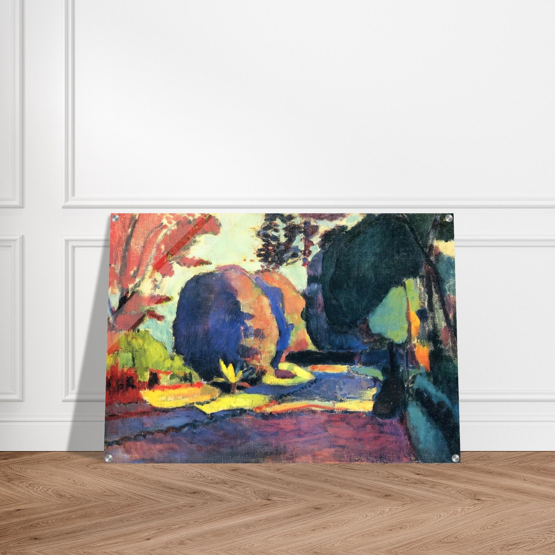 THE LUXEMBOURG GARDENS 1901 - Henri Matisse Acrylic Print - 70x100 cm / 28x40″ inches | Henri Matisse Wall Art | Henri Matisse Prints