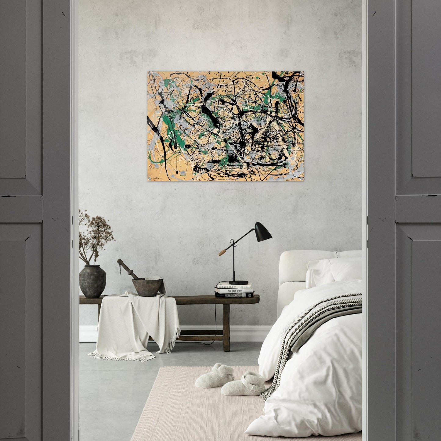 NUMBER 17 1949 - Jackson Pollock Acrylic Print - 70x100 cm / 28x40″ inches