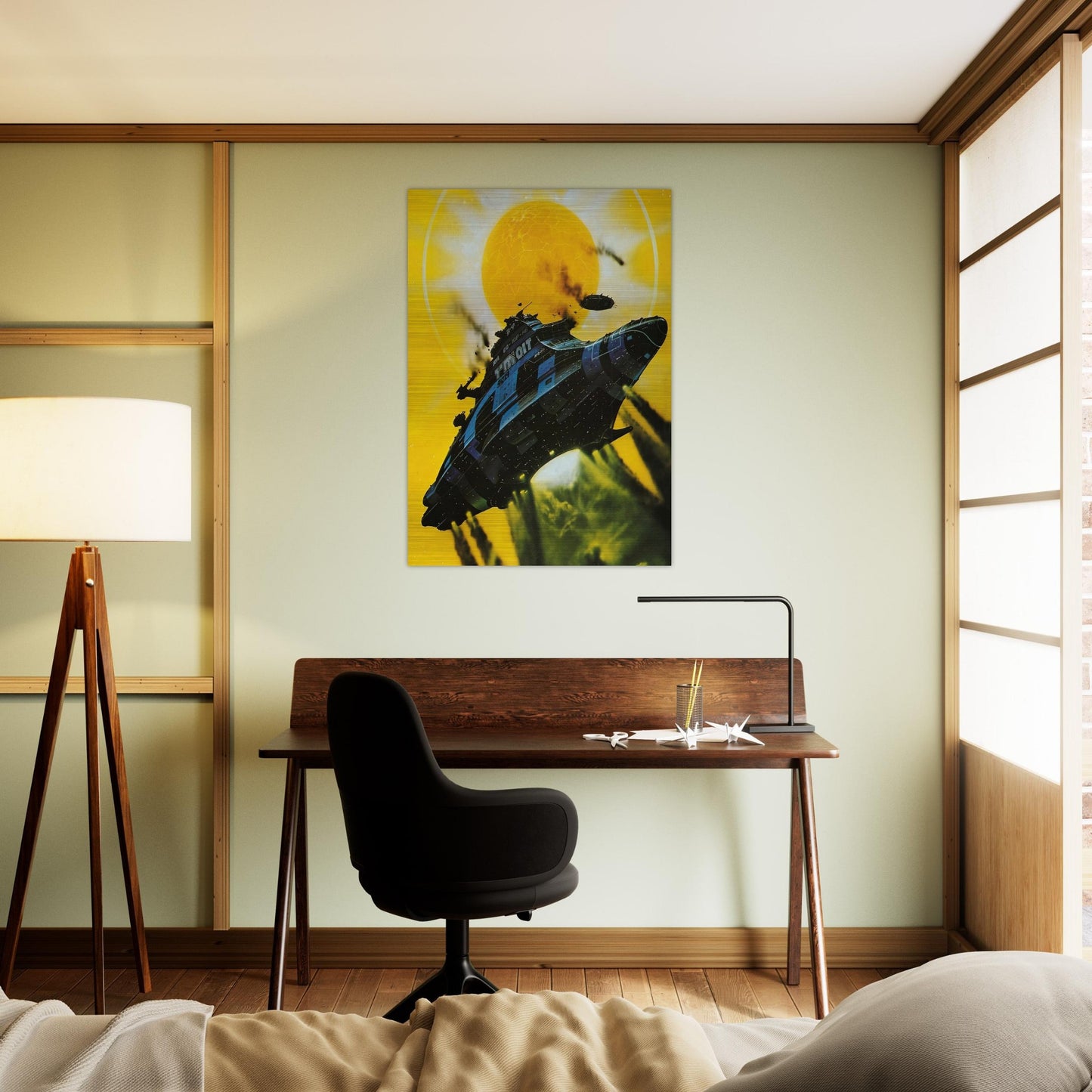 Chris Foss - Chris Foss Brushed Aluminum Print - 70x100 cm / 28x40 inches | Chris Foss Aluminum Print | Chris Foss Prints