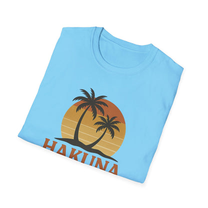 Hakuna Matata Retro-T-Shirt mit Grafik, „Keine Sorgen“-Shirt mit positiver Ausstrahlung, Vintage-T-Shirt im 90er-Jahre-Stil, Shirt mit Wohlfühl-Zitat, Unisex-Geschenk