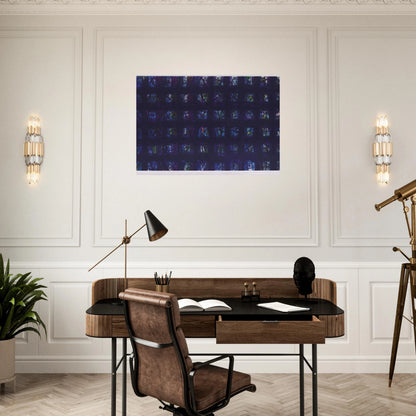 La Notte - Sam Francis Brushed Aluminum Print - 70x100 cm / 28x40 inches | Sam Francis Aluminum Print | Sam Francis Prints