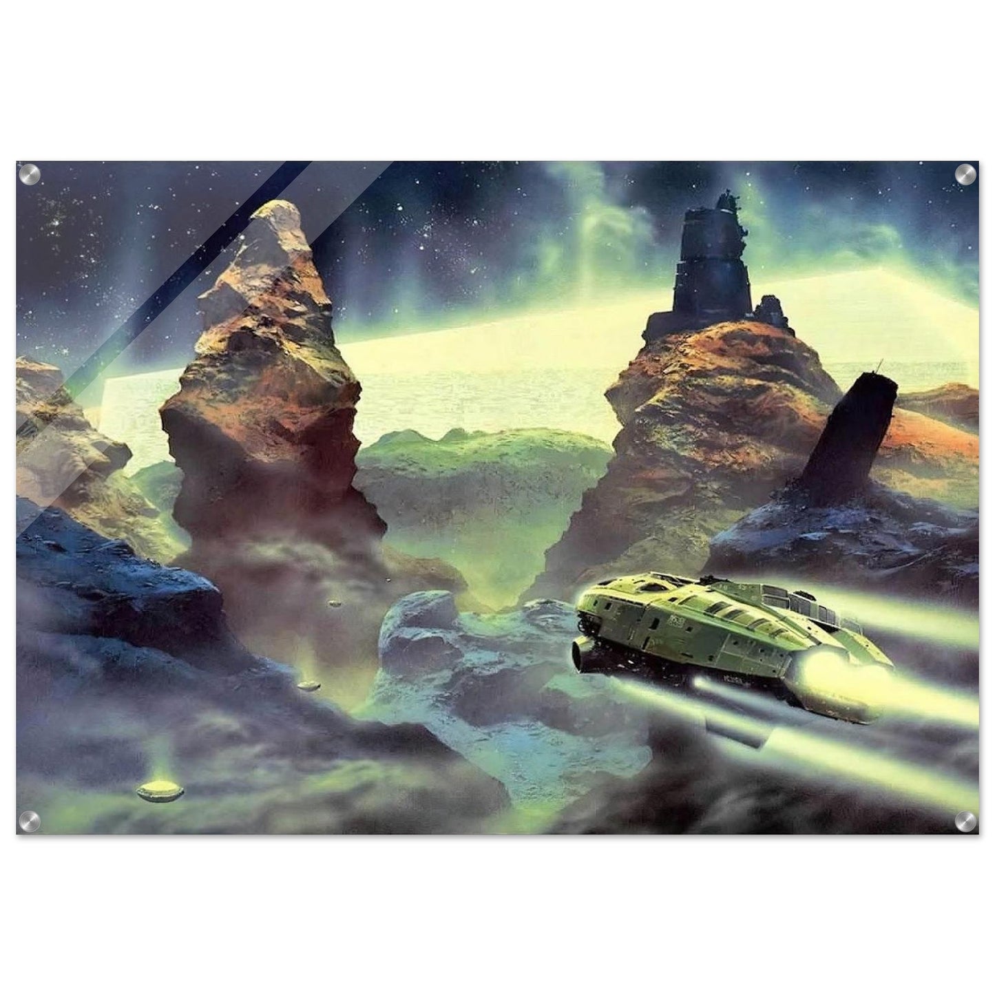 Chris Foss - Chris Foss Acrylic Print - 70x100 cm / 28x40″ inches | Chris Foss Wall Art | Chris Foss Prints