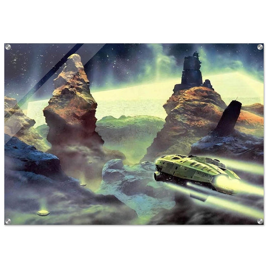 Chris Foss - Chris Foss Acrylic Print - 70x100 cm / 28x40″ inches | Chris Foss Wall Art | Chris Foss Prints