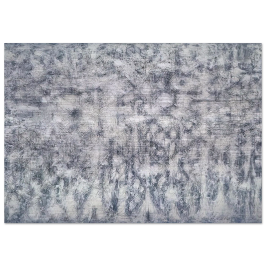 White Garden - Richard Pousette-Dart Brushed Aluminum Print - 70x100 cm / 28x40 inches | Richard Pousette-Dart Aluminum Print | Richard Pousette-Dart Prints