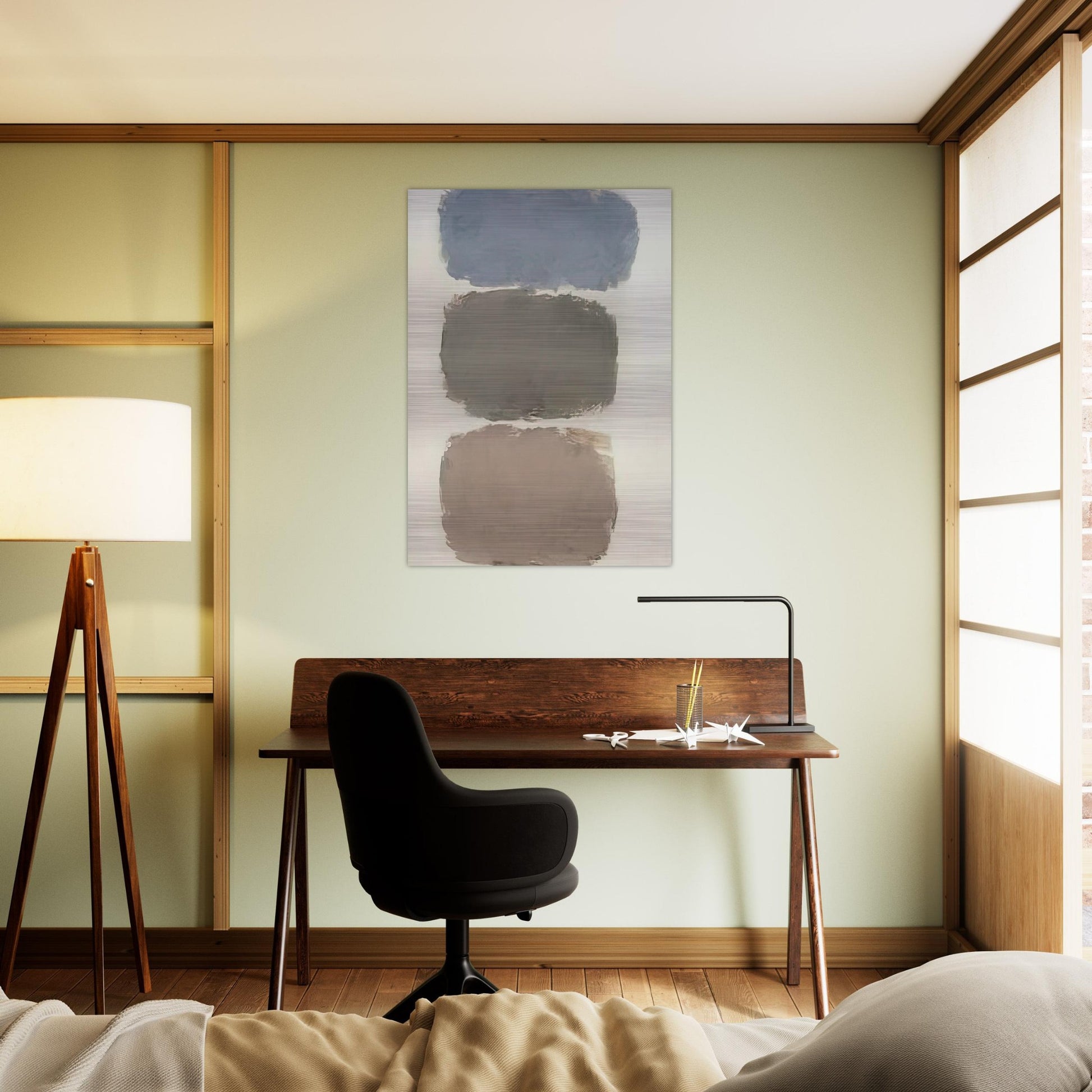 Untitled - 1962 - Ray Parker Brushed Aluminum Print - 70x100 cm / 28x40 inches | Ray Parker Aluminum Print | Ray Parker Prints