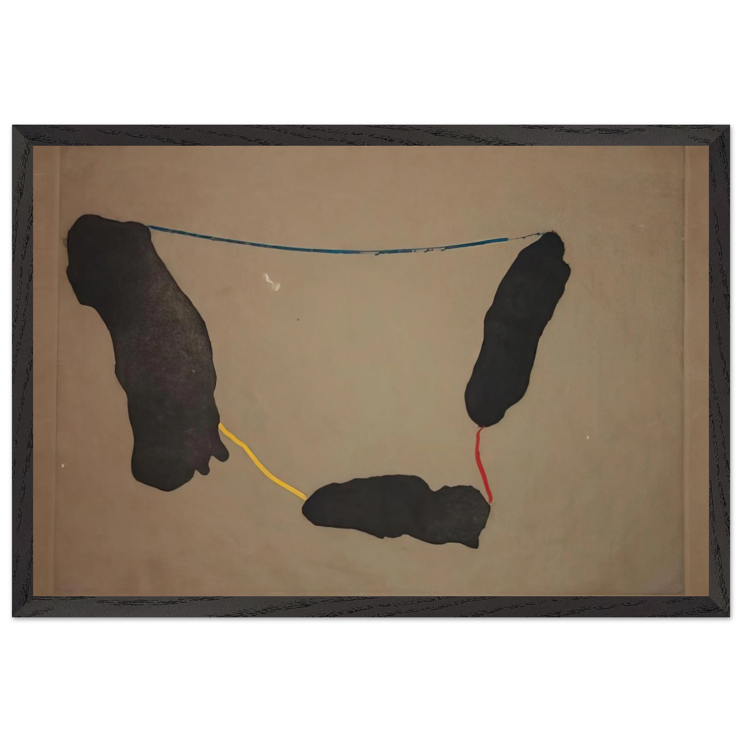 Helen Frankenthaler - Connected By Joy - 1973 Wall art - 60x80 cm / 24x32 inches - Fine Art Poster-canvas - -