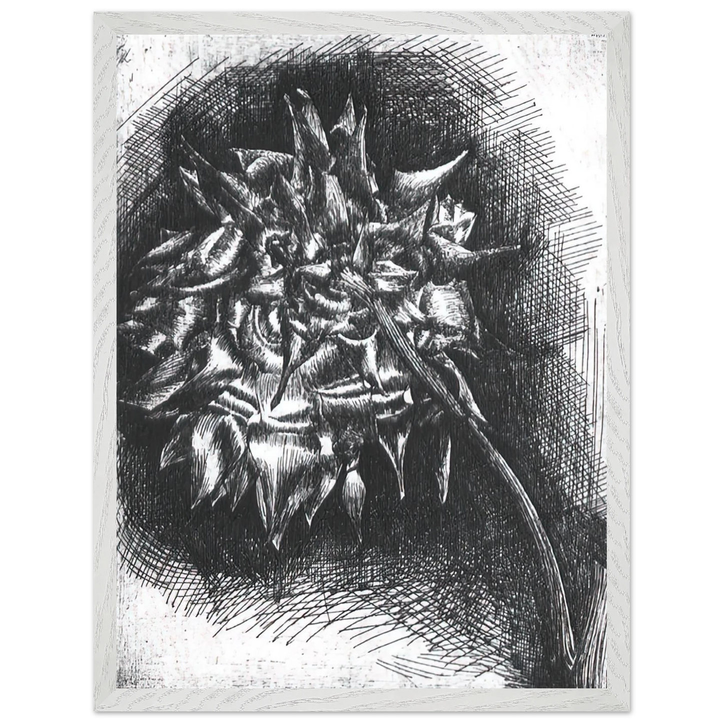MC Escher - FLOWER Wall Art - 30x40 cm / 12x16 inches - Fine Art Poster - -