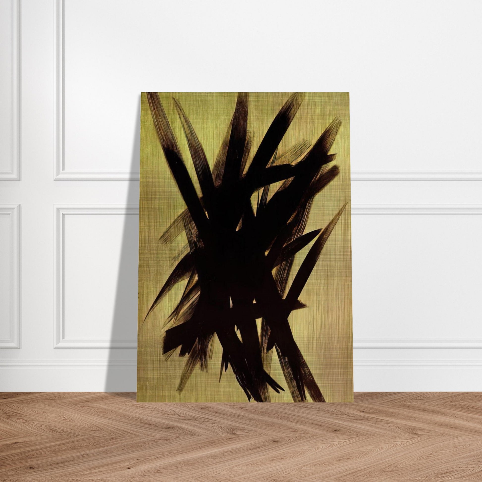 Untitled T1955-23 - 1955 - Hans Hartung Brushed Aluminum Print - 70x100 cm / 28x40 inches | Hans Hartung Aluminum Print | Hans Hartung Prints